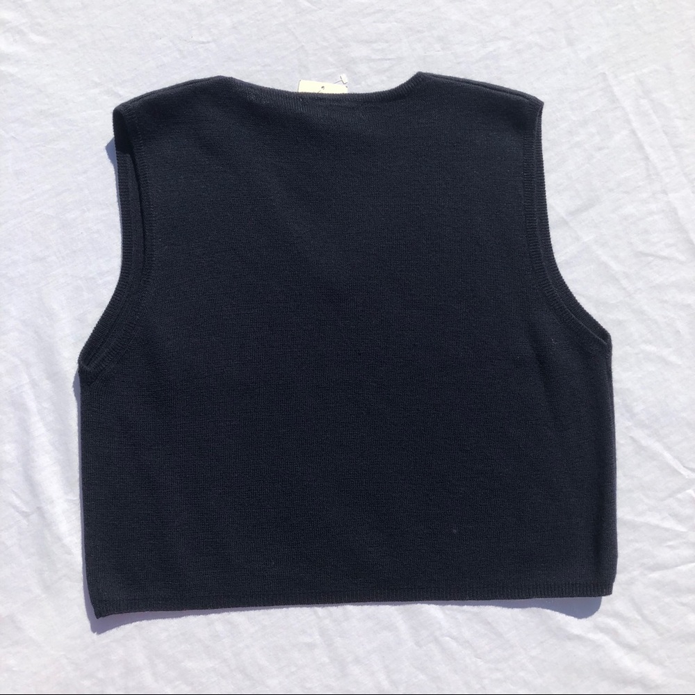 Karen Kane Cropped Wool Sweater - Picture 2 of 8